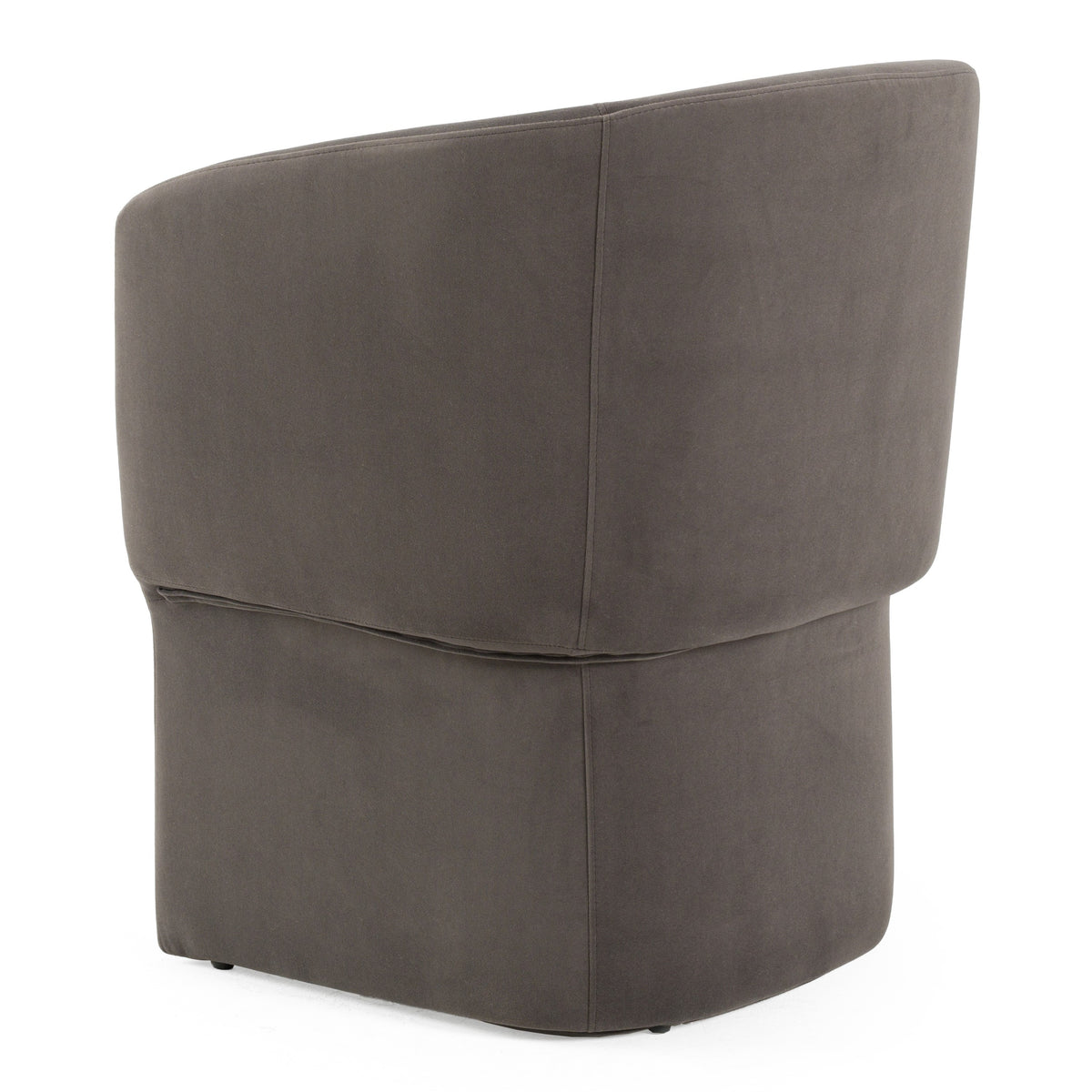 Vassar Modern Grey Velvet Dining Chair