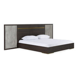 Velondra Modern Eucalypto + Marble Bedroom Set