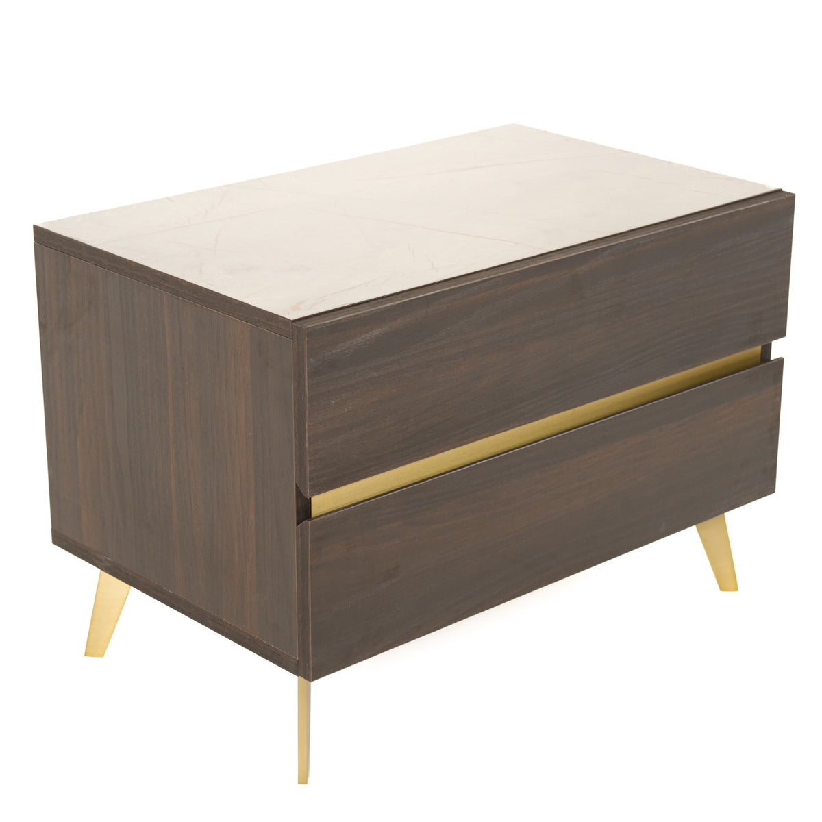 Velondra Modern Eucalypto + Marble Bedroom Set
