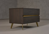 Velondra Modern Eucalypto + Marble Bedroom Set