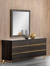 Velondra Modern Eucalypto + Marble Bedroom Set