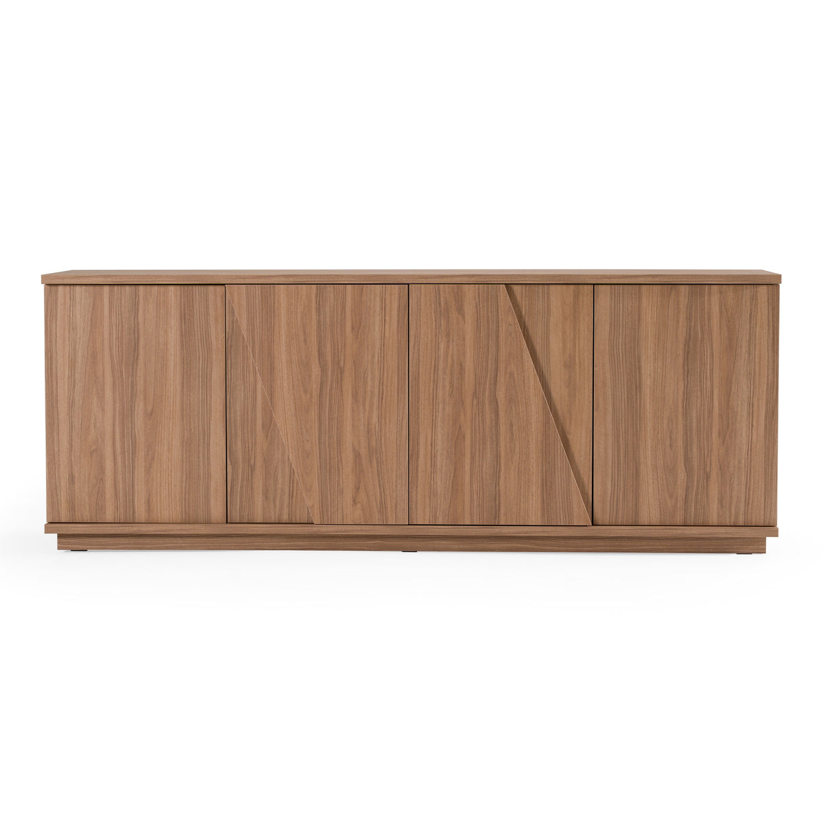 Victoria Italian Modern Walnut Caracalla Buffet