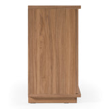 Victoria Italian Modern Walnut Caracalla Buffet