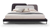Queen Cosmo Modern Fabric Bed