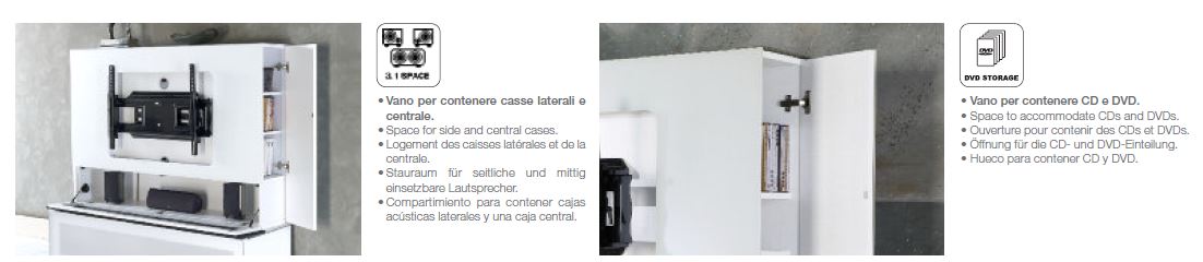 VR4 Verona TV Entertainment System Made In Italy