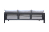 Wake Modern Charcoal Outdoor Sofa