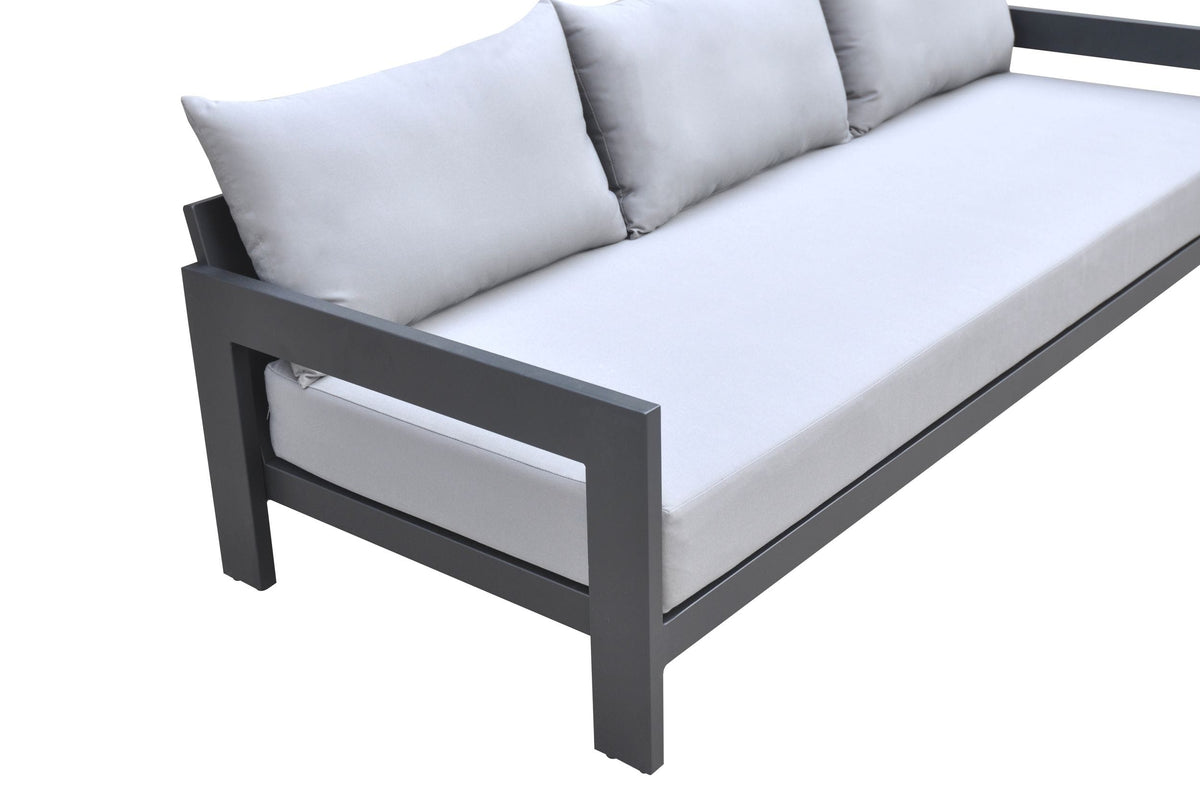 Wake Modern Charcoal Outdoor Sofa