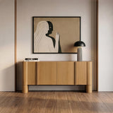 Walbrook Modern White Oak Buffet