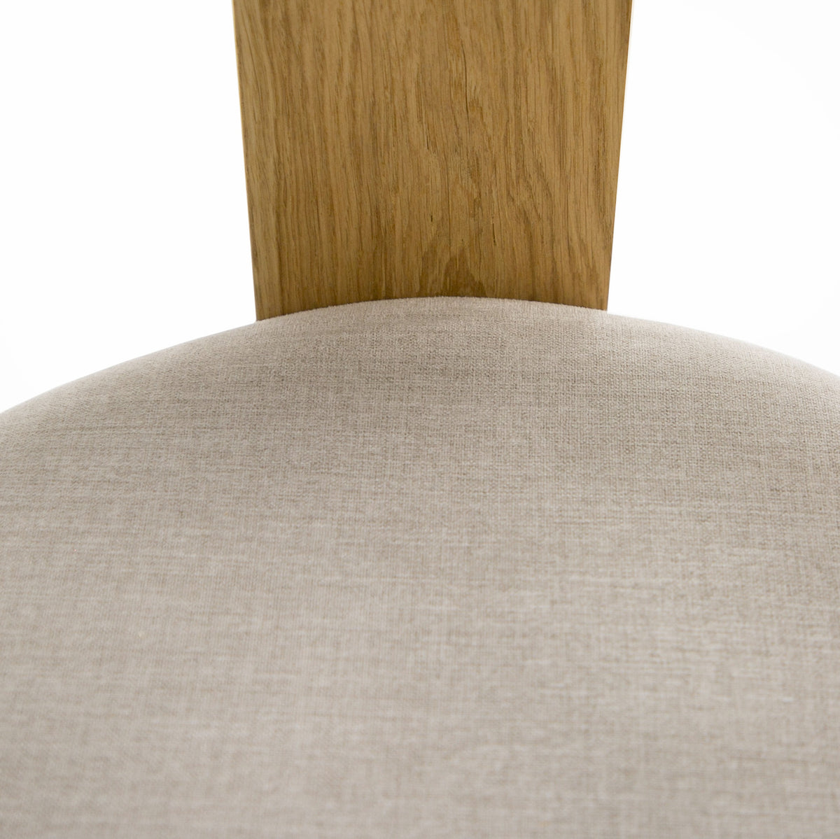 Washington Modern Grey Fabric + Natural Oak Dining Chair (Set of 2)