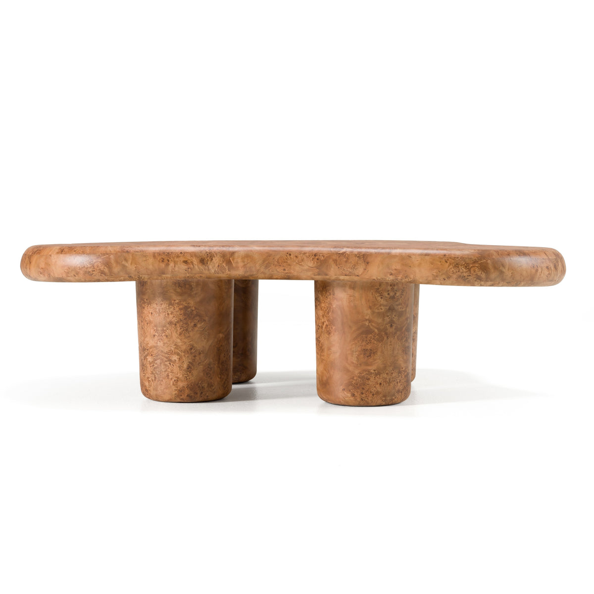 Weskan Modern Faux Burl Coffee Table