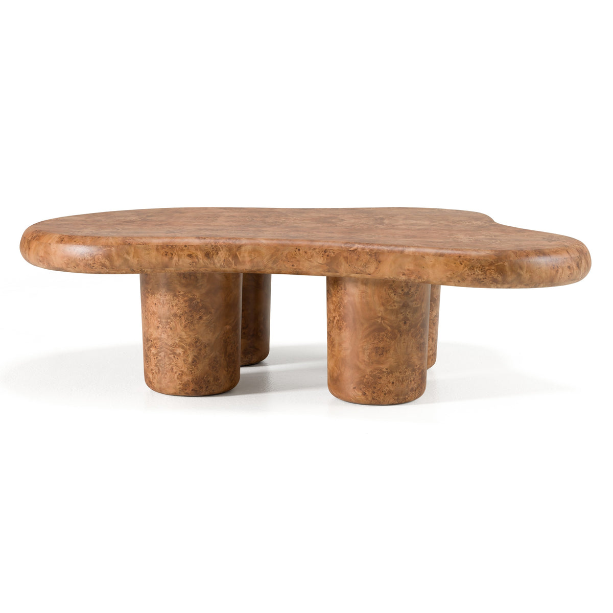Weskan Modern Faux Burl Coffee Table