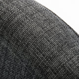 Williamette Mid-Century Dark Grey Fabric Bar Stool