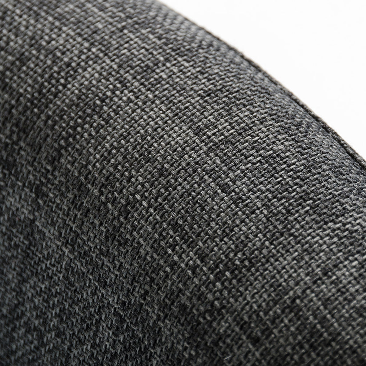 Williamette Mid-Century Dark Grey Fabric Bar Stool