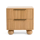 Winters Modern Natural Oak Nightstand
