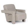 Wylie Modern Beige Fabric Accent Chair