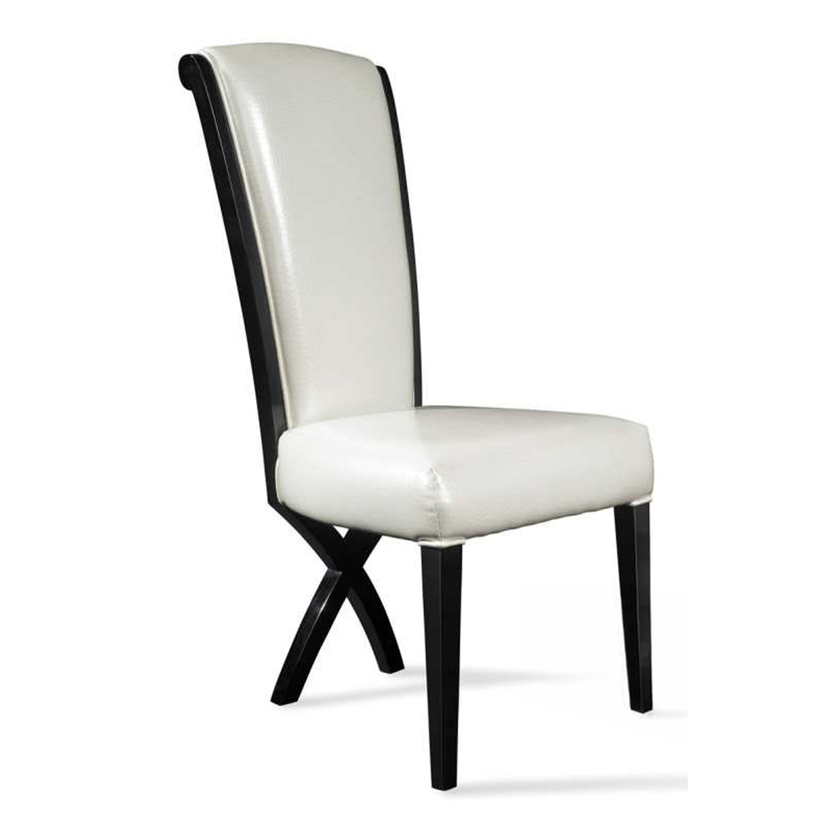 Xena Transitional X-Leg Dining Chair