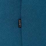 Yolonda Modern Dark Teal Fabric Bed