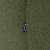 Yolonda Modern Green Fabric Bed