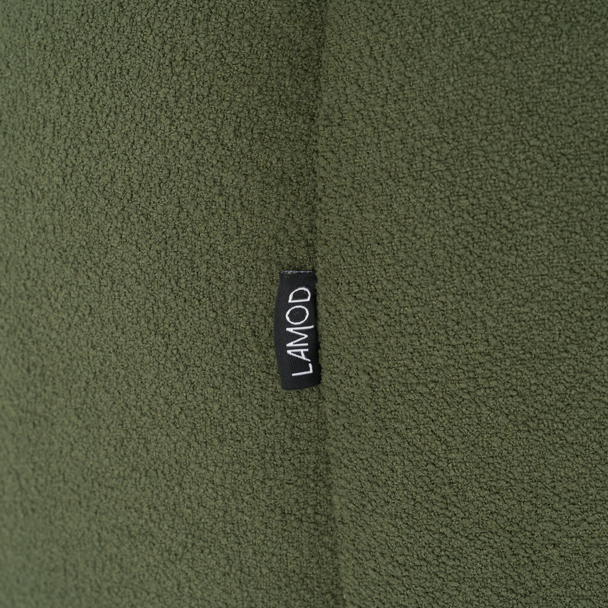 Yolonda Modern Green Fabric Bed