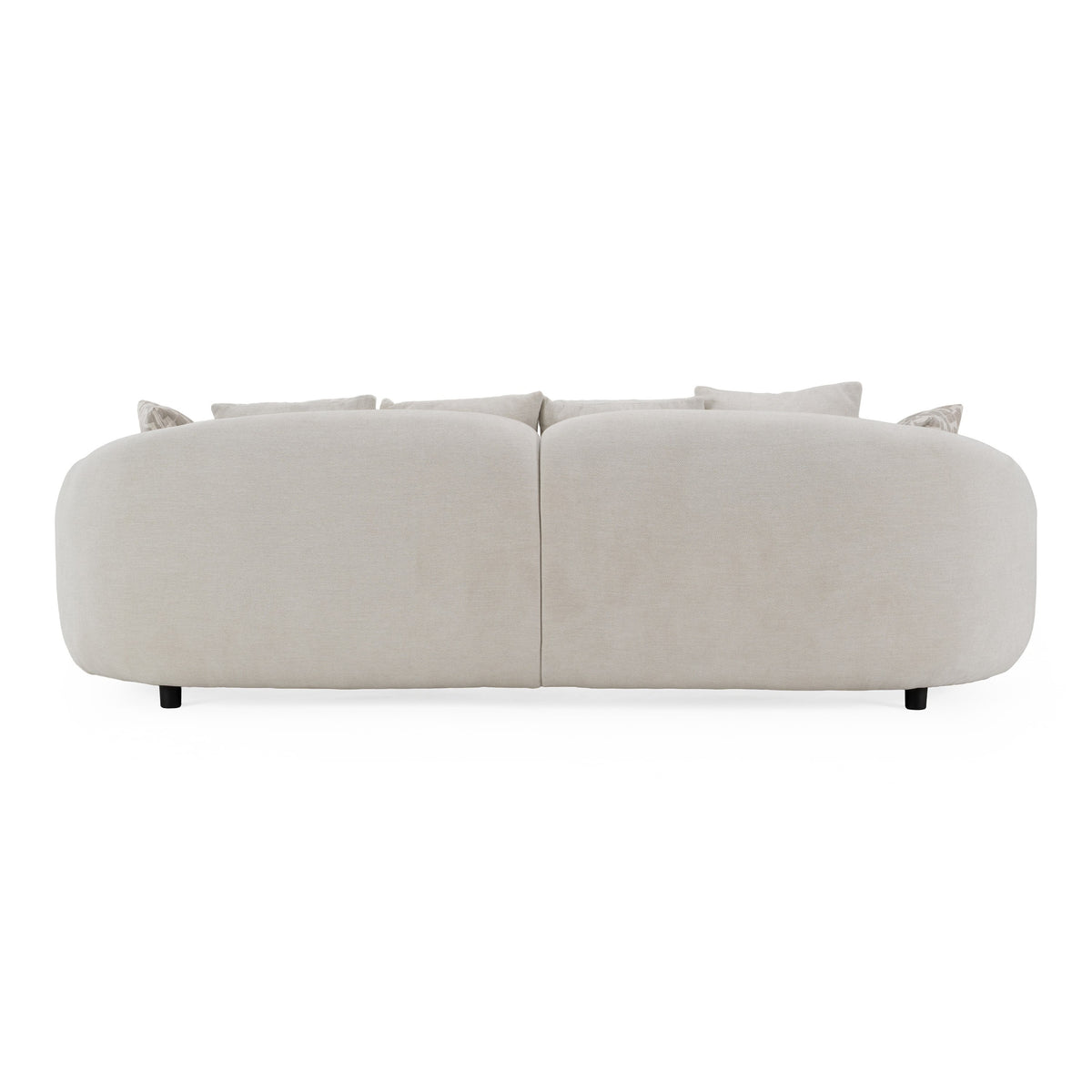 Yorba Modern Beige Fabric Sofa