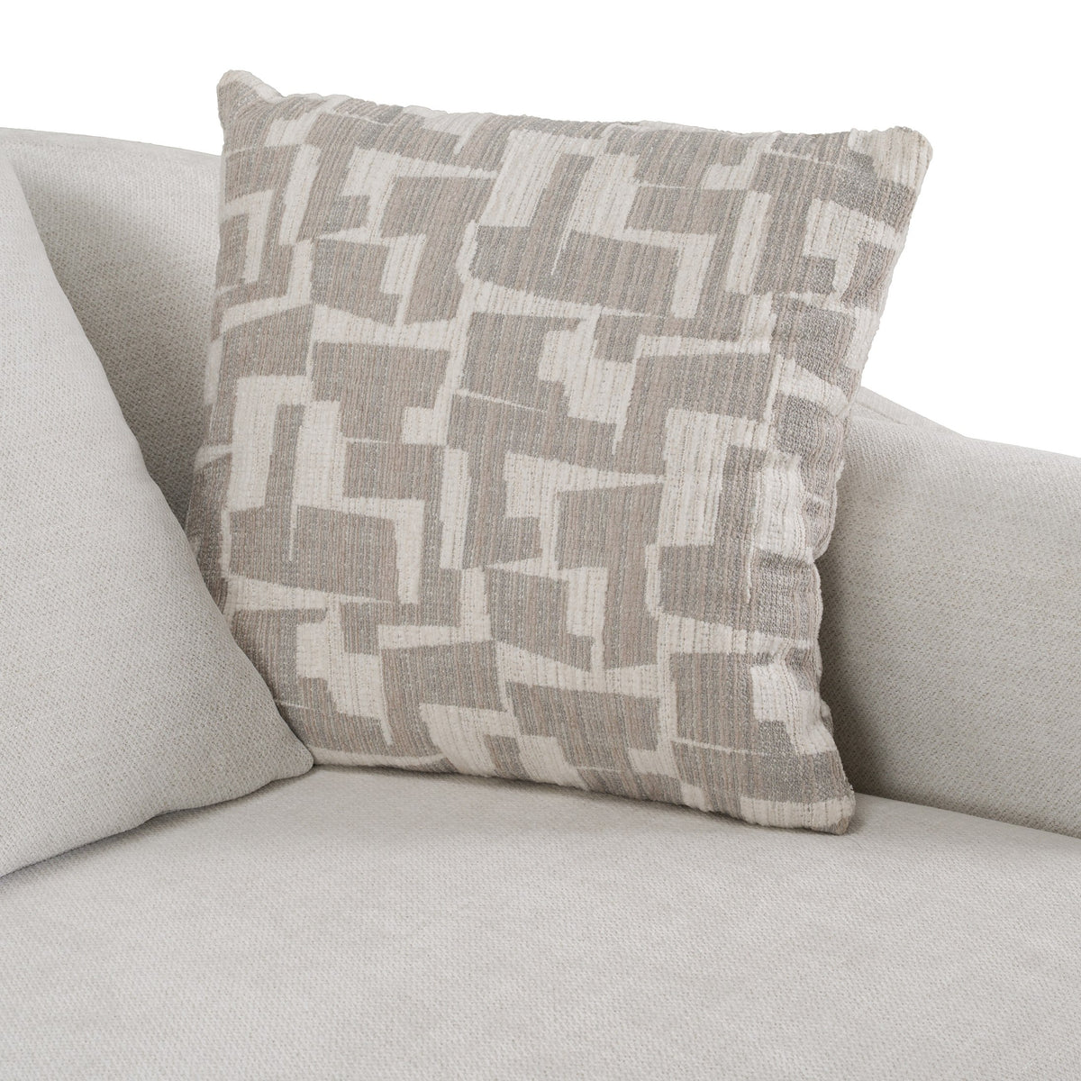 Yorba Modern Beige Fabric Sofa