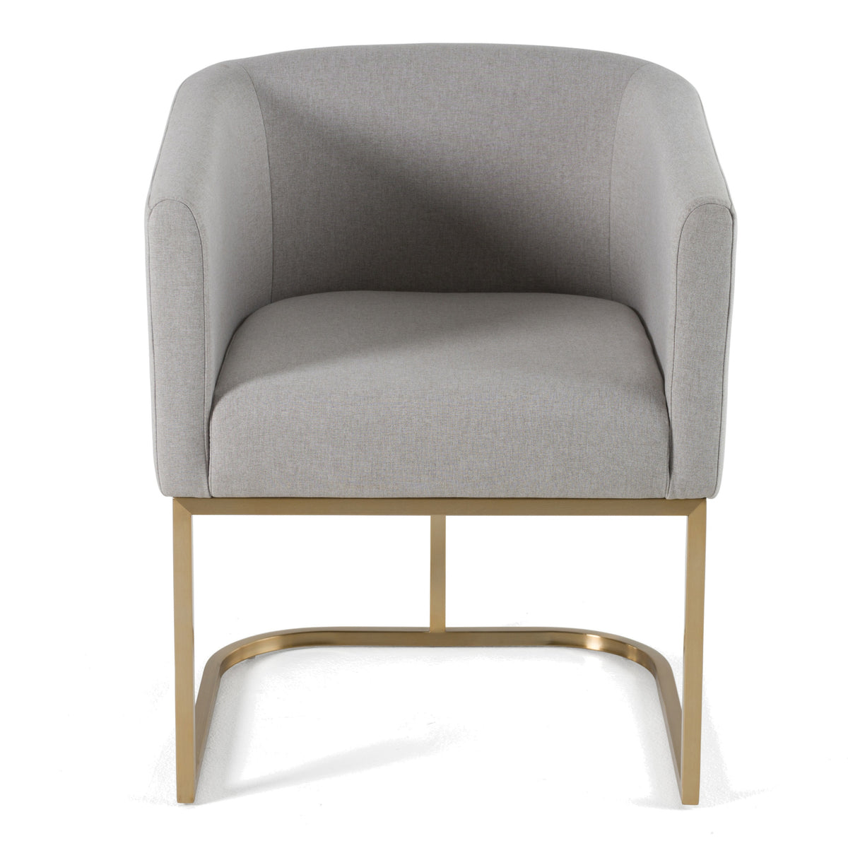 Yukon Modern Light Grey Fabric Dining Chair