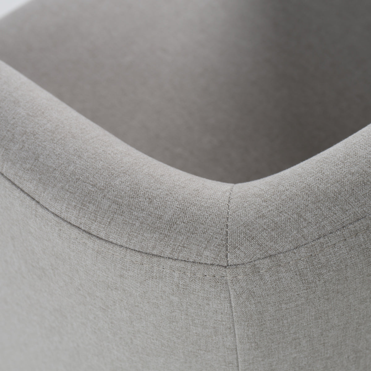 Yukon Modern Light Grey Fabric Dining Chair