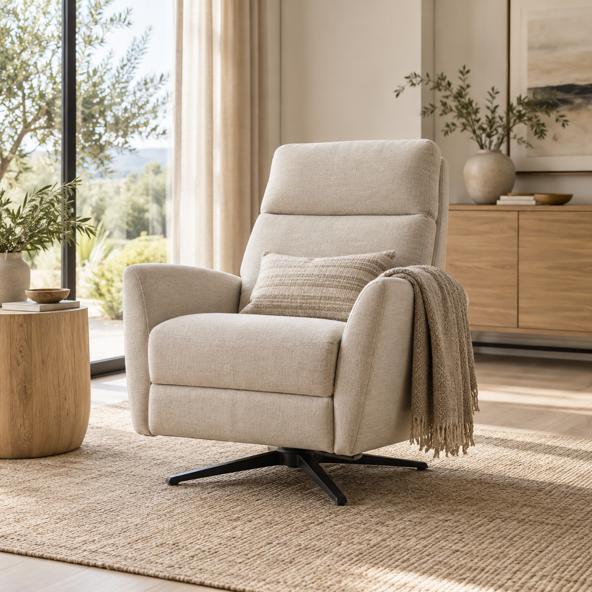 Comfortable arm chairs, recliners, and sleeper chairs collection