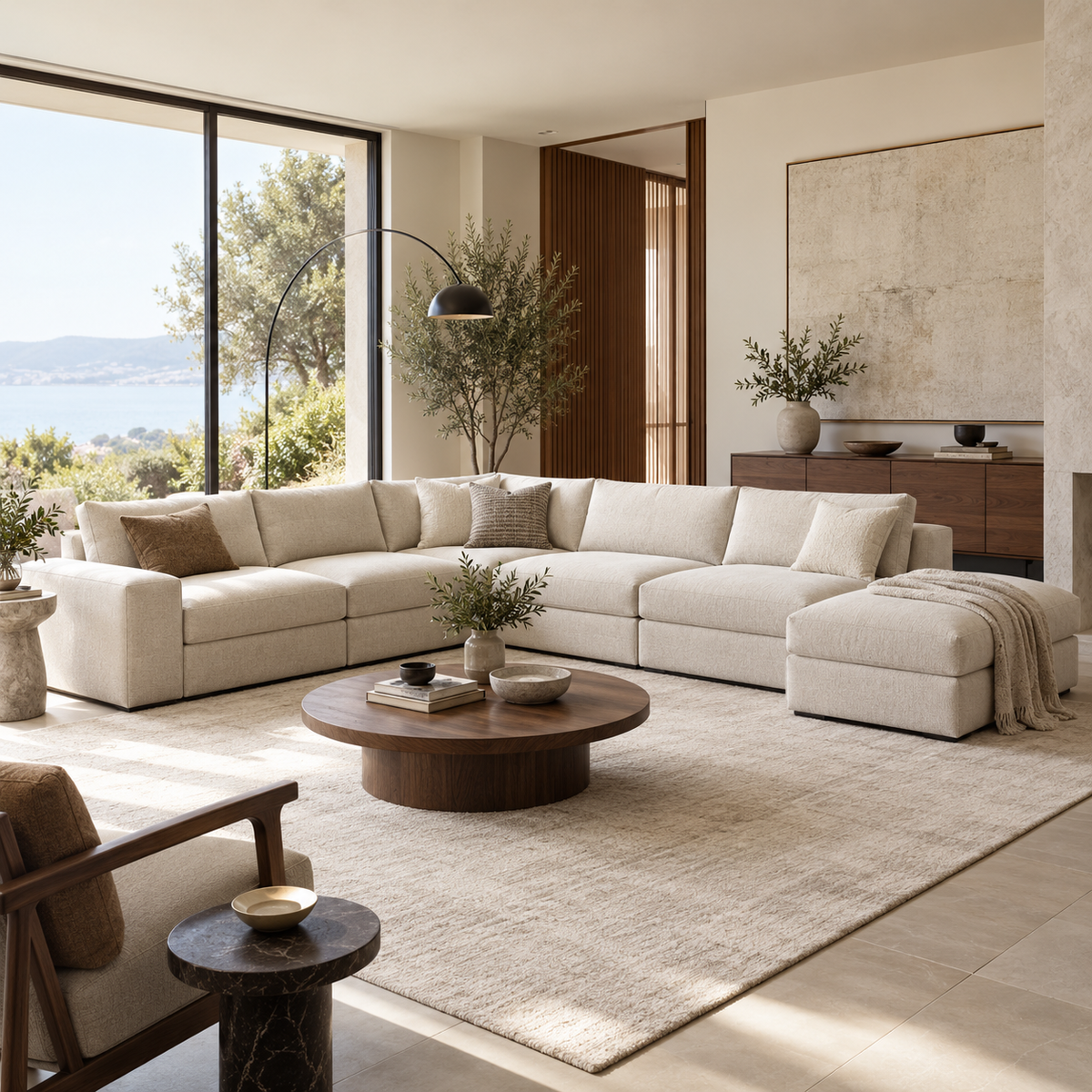Sectional sofa units collection at Miel Casa