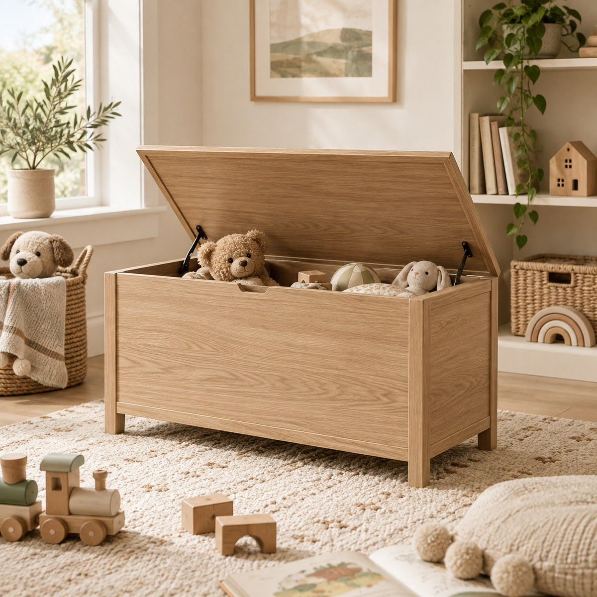 Storage chests collection at Miel Casa