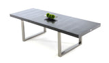 Skyline Crocodile Lacquer Extendable Dining Table additional view