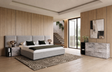 Maranello Modern Grey 4-Piece Bedroom Set