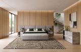 Maranello Modern Grey 4-Piece Bedroom Set