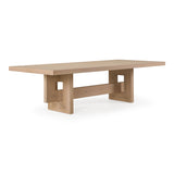 Mineola Modern Natural White Oak Dining Table