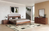Berlin Modern Walnut Bedroom Set