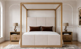 Sergio Modern Natural Oak 4-Piece Bedroom Set