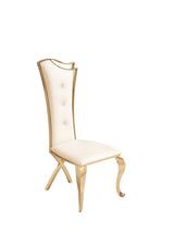 Bonnie Modern Beige Velvet & Champagne Gold Dining Chair (Set of 2)