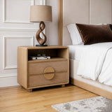 Sergio Modern Natural Oak 4-Piece Bedroom Set