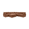 Caplan 6 Piece Sectional with Ottoman