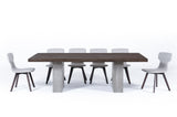 Renzo Modern Oak & Concrete 94" Dining Table