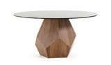Rackham Mid-Century Walnut Round Dining Table