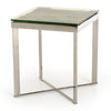 Santiago Modern Rectangular Wood Mosaic End Table