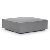 Anvil Modern Brushed Stainless Steel Coffee Table
