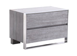 Arlene Modern Grey Elm Nightstand