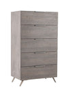  Mielcasa | Grey Nova Domus Bronx Italian Modern Faux Concrete & Grey Chest | SKU VGACBRONX-CHEST | MPN: 75456 | Free Delivery & Free Return