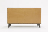 Soria Modern Grey Wash Bedroom Set