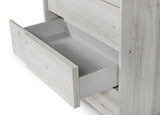 Asus Italian Modern White Washed Oak Chest