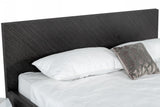 Gaige Queen Modern Grey Elm Bed
