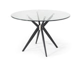 Dallas Modern Black Dining Table