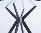 Dallas Modern Black Dining Table